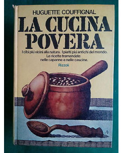 Huguette Couffignal: La cucina povera II ed. Rizzoli A83