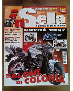 In Sella n. 11 nov. 2006 - Adiva AD250, Kawasaki Versys 650, BMW 1200 R