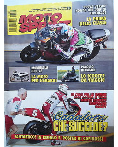 MOTO SPRINT   n.20  18/24mag   1994   Honda CBR-Piaggio Hexagon-Morbidelli  [SR]
