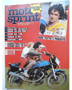 MOTO SPRINT   n.20  19/25mag  1983  Cagiva-Suzuki-Yamaha-Kawasaki    [SR]