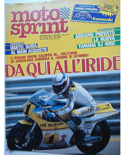 MOTO SPRINT   n.23  9/15giu   1983    Uncini-Yamaha XJ 400Z      [SR]