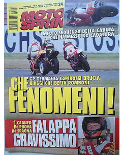 MOTO SPRINT   n.24  15/21giu  1994   Capirossi-Biaggi-Falappa     [SR]