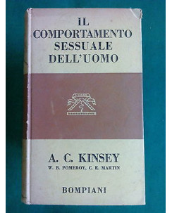 Kinsey, Pomeroy:  Il comportamento sessuale dell'uomo ed. Bompiani 1956 A80