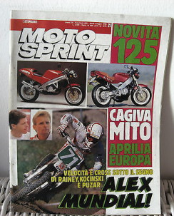 Motorsprint N. 21 Anno XV  Cagiva Aprilia-Rainey,Kocinski, Puzar 