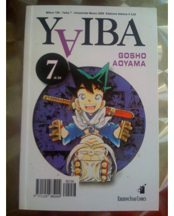 Yaiba di Gosho Aoyama N. 7 Ed. Star Comics Sconto 40%