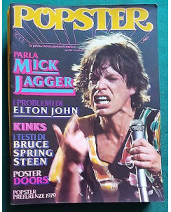 Popster n. 3/21 - Mick Jagger, Elton John, Kinks, Bruce Springsteen, No Poster