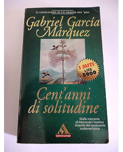 GABRIEL GARCIA MARQUEZ: Cent'anni di solitudine, 1996 MITI MONDADORI A85