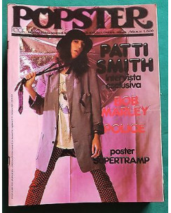 Popster n. 4/32 - Patty Smith, Bob Marley, Police, Poster Supertramp