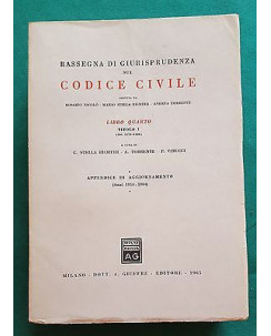 Rassegna Giurisprudenza Codice Civile L. 4 t. 1 art. 1173-1320 Giuffrè A83