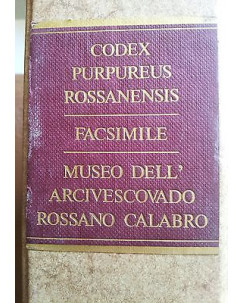 CODEX PURPUREUS ROSSANENSIS + COMMENTARIUM * ed. in faxsimile Salerno, 1985 * MA