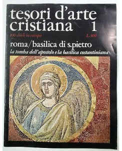 Tesori d'arte Cristiana n. 1: Roma/Basilica di S. Pietro- Resto del Carlino FF10