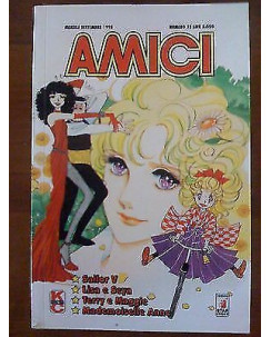 Amici(Madamoiselle Anne,Terry e Maggie,Lisa e Seya,Sailor V) N 11 Ed.Star Comics