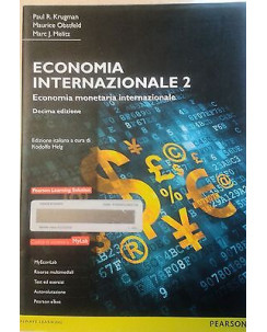 Economia Internazionale 2  X ed.2015 ed.Pearson NUOVO sconto 40% A77