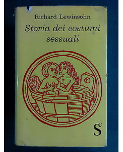 Richard Lewinsohn: Storia dei costumi sessuali FOTOGRAFICO! ed. Sugar 1959 A80