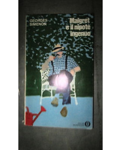 George Simenon: Maigret e il nipote genio Ed Oscar Mondadori [RS] A49