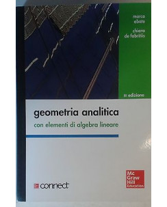 Geometria Analitica algebra lineare III ed. Mc Graw Hill NUOVO sconto 40% A77
