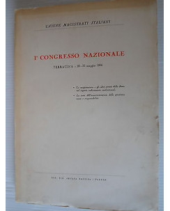 Unione Magistr.Italiani I congresso nazionela Mag.1966 Ed. Multa Paucis [SR] A36