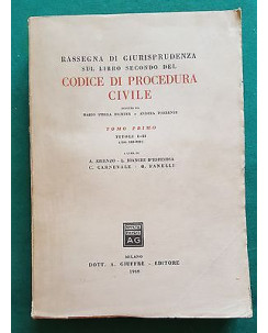 Rassegna Giurisprudenza Codice Civile T. 1 t. 1/11 a. 163-322 Giuffrè A83