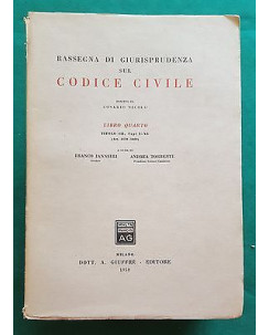 Rassegna Giurisprudenza Codice Civile L 4 t 3 c 1/15 a 1470-1822 Giuffrè A83