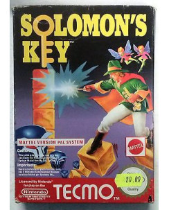 Videogioco per Nintendo con scatola: Solomon's Key - Mattel