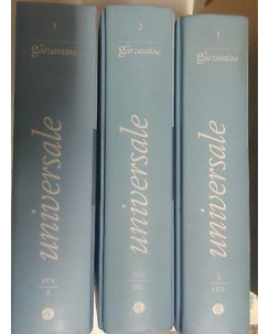 Le Garzantine vol.1, 2 e 3 Universale Completa ed. Corriere Sera A16