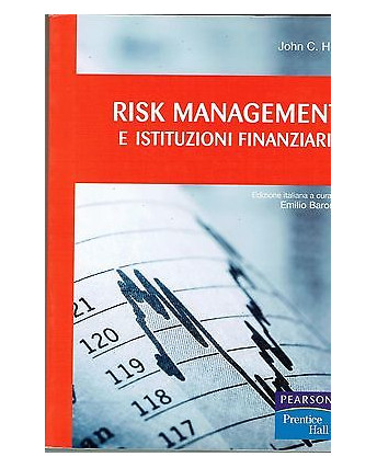 Risk Managment e istituzioni finanziarie Pearson di J. C. Hull CD sconto 50% A77