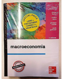 Fischer...: Macroeconomia - 11a McGraw Hill NUOVO BLISTERATO COMPLETO! -40% A79
