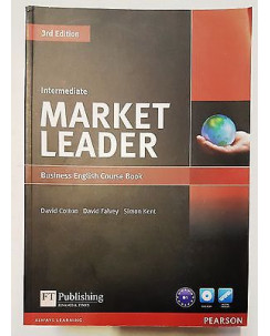Cotton, Falvey, Kent: Market Leader Intermediate Pearson DVD-Rom NEW -40% A79