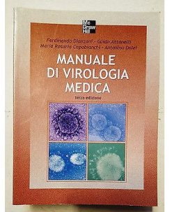 Dianzani, Antonelli: Manuale di Virologia Medica -3a ed McGraw Hill NEW -40% A78
