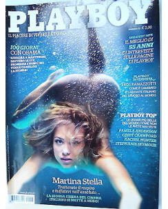 PLAYBOY   n.6  giu  2009  Martina Stella-Pamela Anderson-Cindy Crawford    [SR]