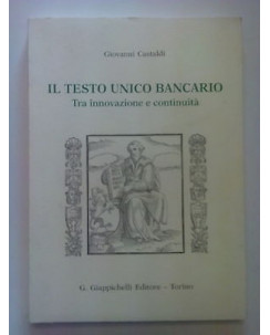 Castaldi: Il testo Unico Bancario ed. Giappichelli A23