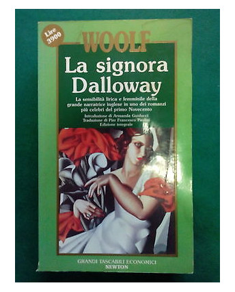 Woolf: La signora Dalloway ed. Tascabili Economici Newton [SR] A82