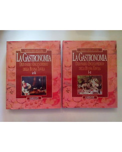 La Gastronomia: Dizionario Enciclopedico della Buona Tavola 2 Vol Garzanti FF09