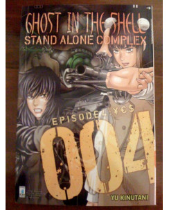 Ghost In The Shell Stand Alone Complex di Yu Kinutani N. 4  Ed. Star Comics