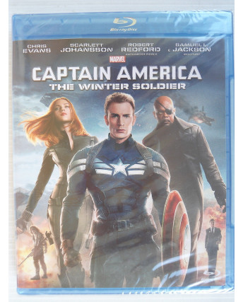 Capitan America The winter soldier Blu-ray disc Nuovo Marvel