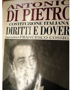 A.Di Pietro: Costituzione Italiana Diritti e Doveri Ed.Larus [RS] A47