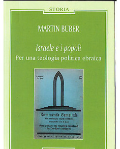 Martin Buber: Israele e popoli ed.Morcelliana NUOVO sconto 50% A36