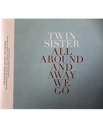 CD16 55 TWIN SISTER: ALL AROUND AND AWAY WE GO, CD singolo DOMINO RECORDING 2010