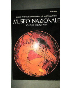 Basilio Petracos: Museo Nazionale Sculture Bronzi Vasi Illustrato Clio [RS] A32