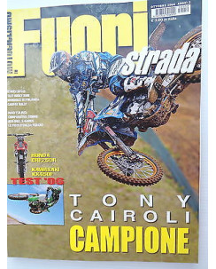 MOTOCICLISMO FUORI strada  n.10 ott  2005  Tony Cairoli-Honda CRF250R   [SR]