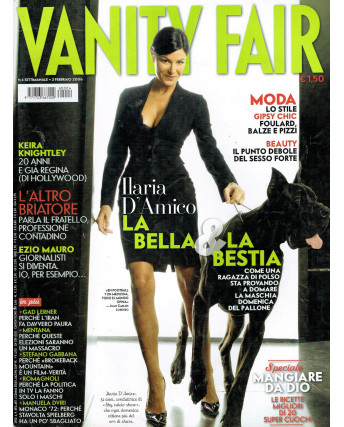 VANITY FAIR n. 4  2 feb 2006 K.Knightley - Briatore - I.D'Amico - Gabbana  