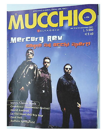 MUCCHIO SELVAGGIO  n.454 18/24 set   2001  Mercury Rev-Fred Neil   [SR]