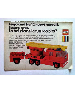 P71.007 Pubblicità Advertising LEGOLAND HA 12 NUOVI MODELLI * 1971 *
