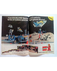 P72.002 Pubblicità Advertising LEGO - LEGOLAND SPAZIO * 1972 * 2 PAGINE!