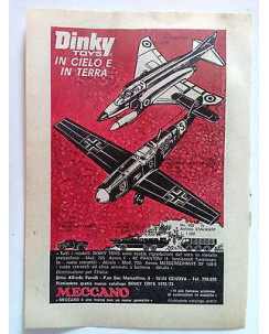 P72.014 Pubblicità Advertising DINKY TOYS IN CIELO E TERRA - MECCANO * 1972 *
