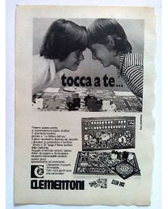 P72.019 Pubblicità Advertising LA FEBBRE DELL'ORO - GIOCO ILL. JACOVITTI * 1972