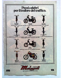 P72.032 Pubblicità Advertising MALAGUTTI PEZZI CELEBRI... * 1972 *