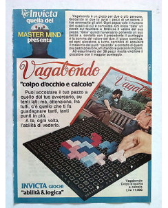 P72.034 Pubblicità Advertising VAGABONDO COLPO D'OCCHIO E CALCOLO * 1972 *