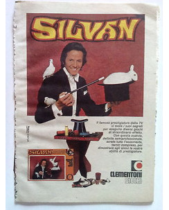 P74.003 Pubblicità Advertising SILVAN - GIOCO IN SCATOLA CLEMENTONI * 1974 *
