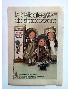 P76.003 Pubblicità Advertising HOLLY HOBBIE LE DELICATE DA STRAPAZZARE * 1976 *